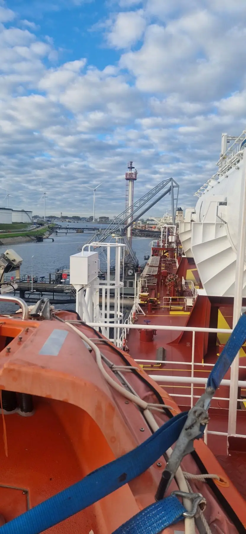 BUKH-motor in een reddingsboot